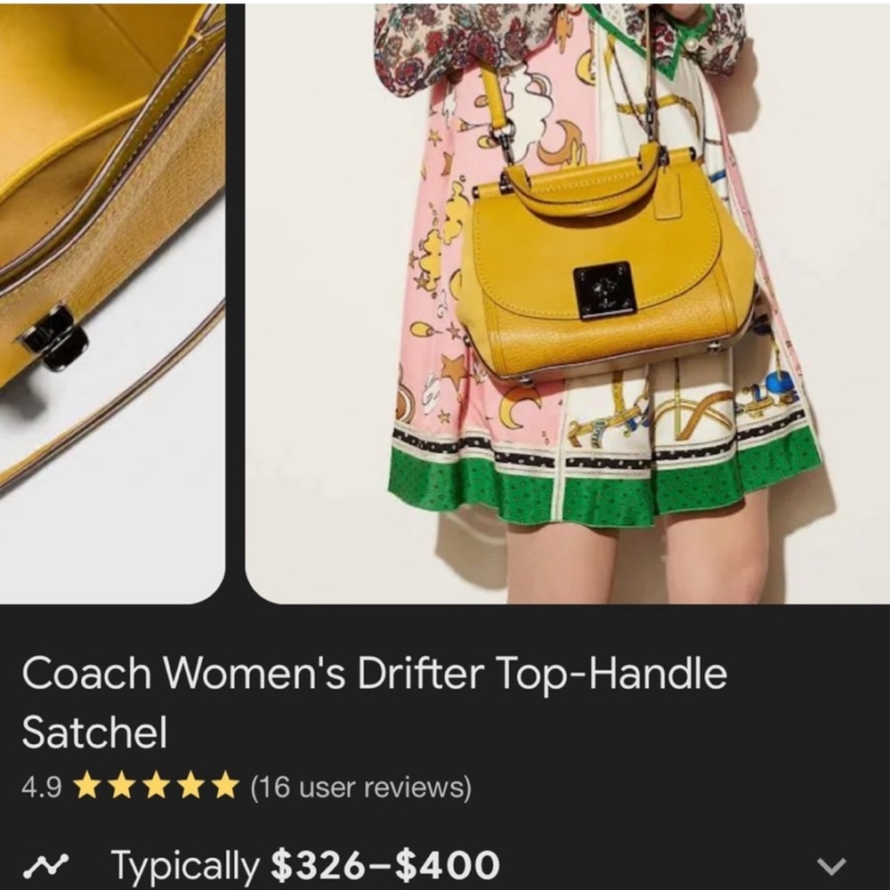 Coach drifter.